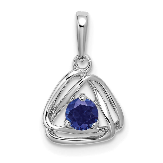 14k White Gold Pendants Style PM7395 - Classique Jewelry Inc.