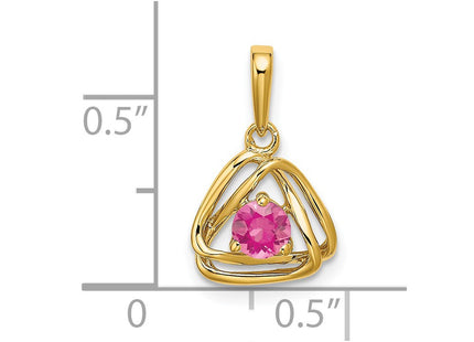 14k Yellow Gold Pendants Style PM7395 - Classique Jewelry Inc.