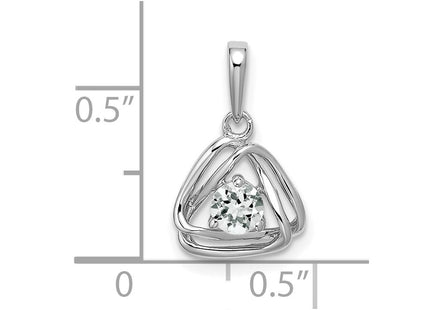 14k White Gold Pendants Style PM7395 - Classique Jewelry Inc.