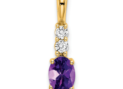 14k Yellow Gold Pendants Style PM7406 - Classique Jewelry Inc.