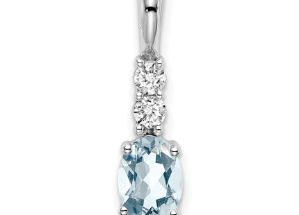 14k White Gold Pendants Style PM7406 - Classique Jewelry Inc.