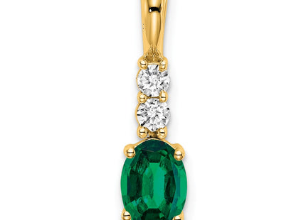 14k Yellow Gold Pendants Style PM7406 - Classique Jewelry Inc.