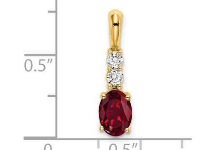 14k Yellow Gold Pendants Style PM7406 - Classique Jewelry Inc.