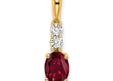14k Yellow Gold Pendants Style PM7406 - Classique Jewelry Inc.