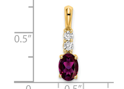 14k Yellow Gold Pendants Style PM7406 - Classique Jewelry Inc.