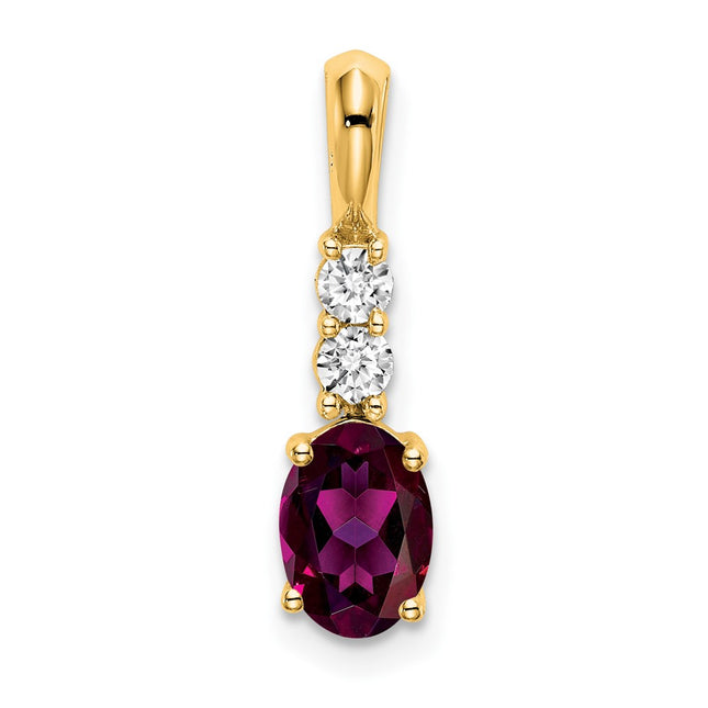 14k Yellow Gold Pendants Style PM7406 - Classique Jewelry Inc.