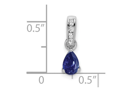 14k White Gold Pendants Style PM7409 - Classique Jewelry Inc.
