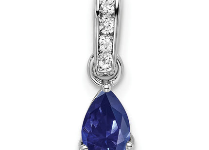 14k White Gold Pendants Style PM7409 - Classique Jewelry Inc.