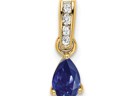 14k Yellow Gold Pendants Style PM7409 - Classique Jewelry Inc.