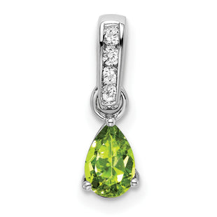 14k White Gold Pendants Style PM7409 - Classique Jewelry Inc.