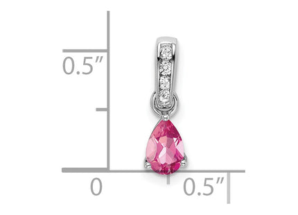 14k White Gold Pendants Style PM7409 - Classique Jewelry Inc.