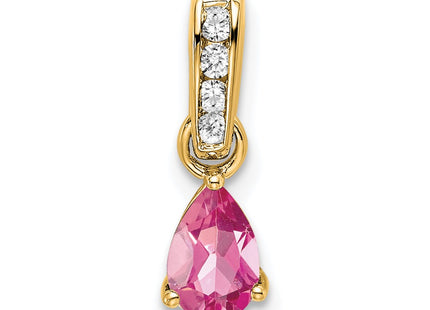 14k Yellow Gold Pendants Style PM7409 - Classique Jewelry Inc.