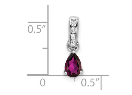 14k White Gold Pendants Style PM7409 - Classique Jewelry Inc.
