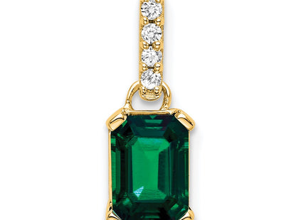 14k Yellow Gold Pendants Style PM7410 - Classique Jewelry Inc.