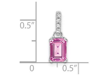 14k White Gold Pendants Style PM7410 - Classique Jewelry Inc.