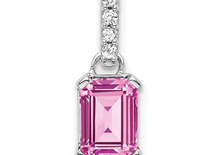14k White Gold Pendants Style PM7410 - Classique Jewelry Inc.