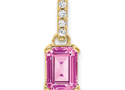 14k Yellow Gold Pendants Style PM7410 - Classique Jewelry Inc.
