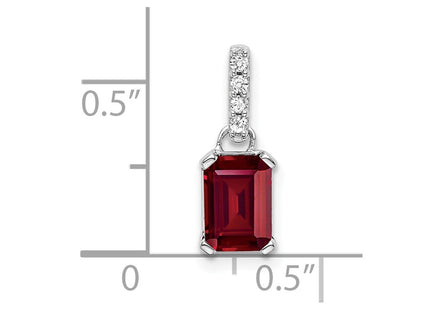 14k White Gold Pendants Style PM7410 - Classique Jewelry Inc.