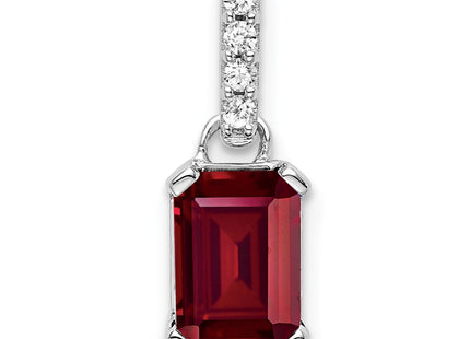 14k White Gold Pendants Style PM7410 - Classique Jewelry Inc.