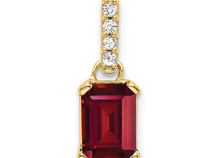 14k Yellow Gold Pendants Style PM7410 - Classique Jewelry Inc.