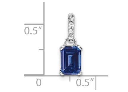 14k White Gold Pendants Style PM7410 - Classique Jewelry Inc.