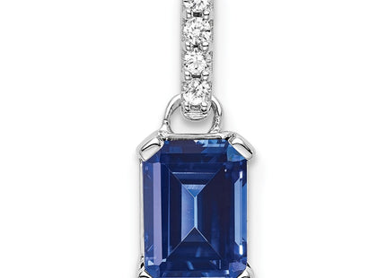 14k White Gold Pendants Style PM7410 - Classique Jewelry Inc.