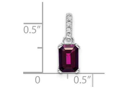 14k White Gold Pendants Style PM7410 - Classique Jewelry Inc.