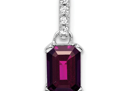 14k White Gold Pendants Style PM7410 - Classique Jewelry Inc.