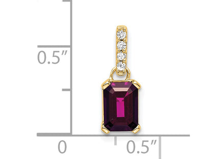 14k Yellow Gold Pendants Style PM7410 - Classique Jewelry Inc.