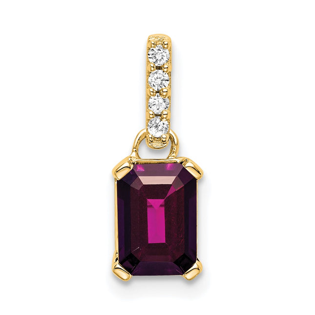 14k Yellow Gold Pendants Style PM7410 - Classique Jewelry Inc.
