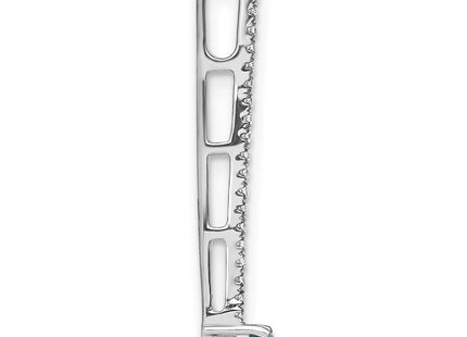 14k White Gold Pendants Style PM7415 - Classique Jewelry Inc.