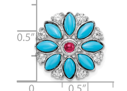 14k White Gold Chains Style PM7423 - Classique Jewelry Inc.