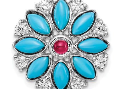14k White Gold Chains Style PM7423 - Classique Jewelry Inc.