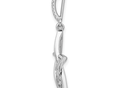 14k White Gold Pendants Style PM8110 - Classique Jewelry Inc.