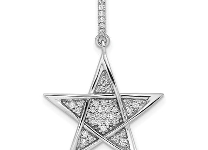 14k White Gold Pendants Style PM8110 - Classique Jewelry Inc.