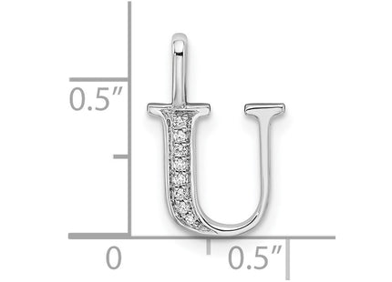 14k White Gold Pendants Style PM8365U - Classique Jewelry Inc.