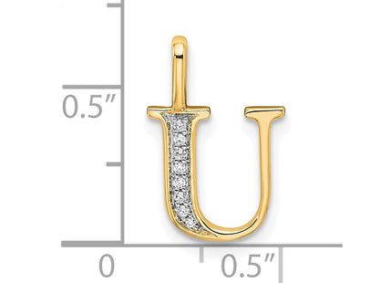 14k Yellow Gold Pendants Style PM8365U - Classique Jewelry Inc.