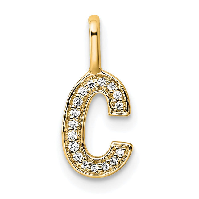 14k Yellow Gold Pendants Style PM8367C - Classique Jewelry Inc.