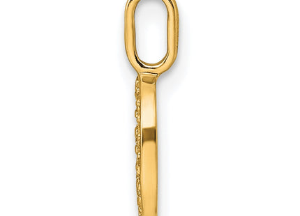 14k Yellow Gold Pendants Style PM8367D - Classique Jewelry Inc.