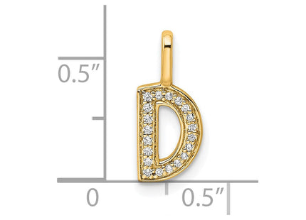 14k Yellow Gold Pendants Style PM8367D - Classique Jewelry Inc.