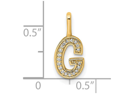 14k Yellow Gold Pendants Style PM8367G - Classique Jewelry Inc.