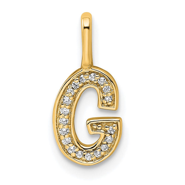 14k Yellow Gold Pendants Style PM8367G - Classique Jewelry Inc.