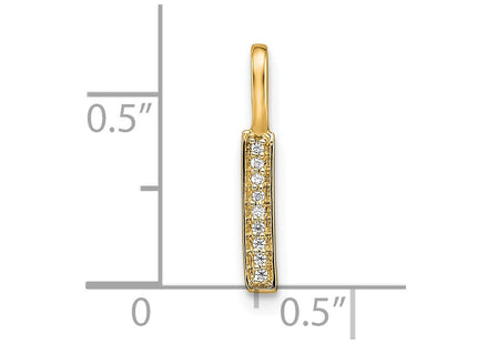 14k Yellow Gold Pendants Style PM8367I - Classique Jewelry Inc.