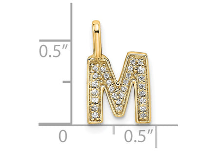 14k Yellow Gold Pendants Style PM8367M - Classique Jewelry Inc.
