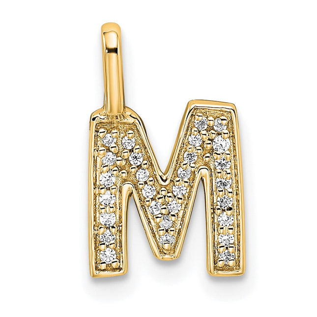14k Yellow Gold Pendants Style PM8367M - Classique Jewelry Inc.