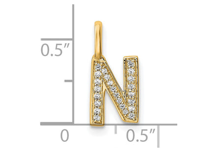 14k Yellow Gold Pendants Style PM8367N - Classique Jewelry Inc.