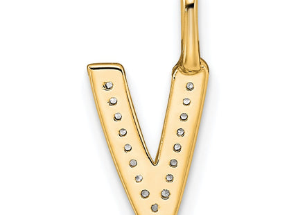 14k Yellow Gold Pendants Style PM8367V - Classique Jewelry Inc.