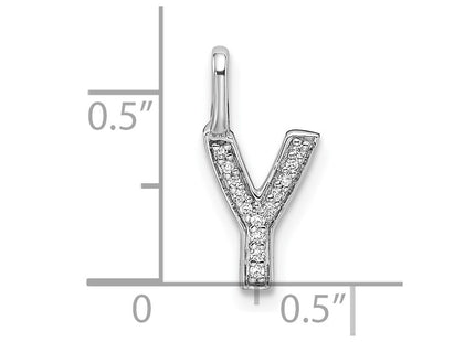 14k White Gold Pendants Style PM8367Y - Classique Jewelry Inc.