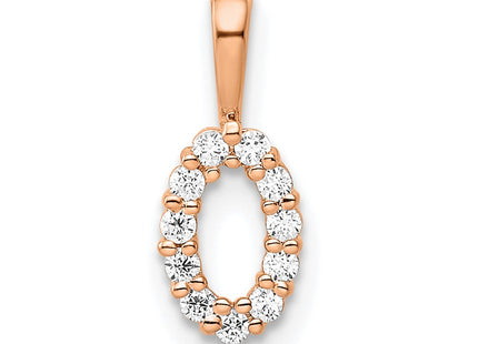 14k Rose Gold Pendants Style PM8369 - Classique Jewelry Inc.