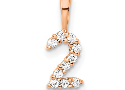 14k Rose Gold Pendants Style PM8369 - Classique Jewelry Inc.